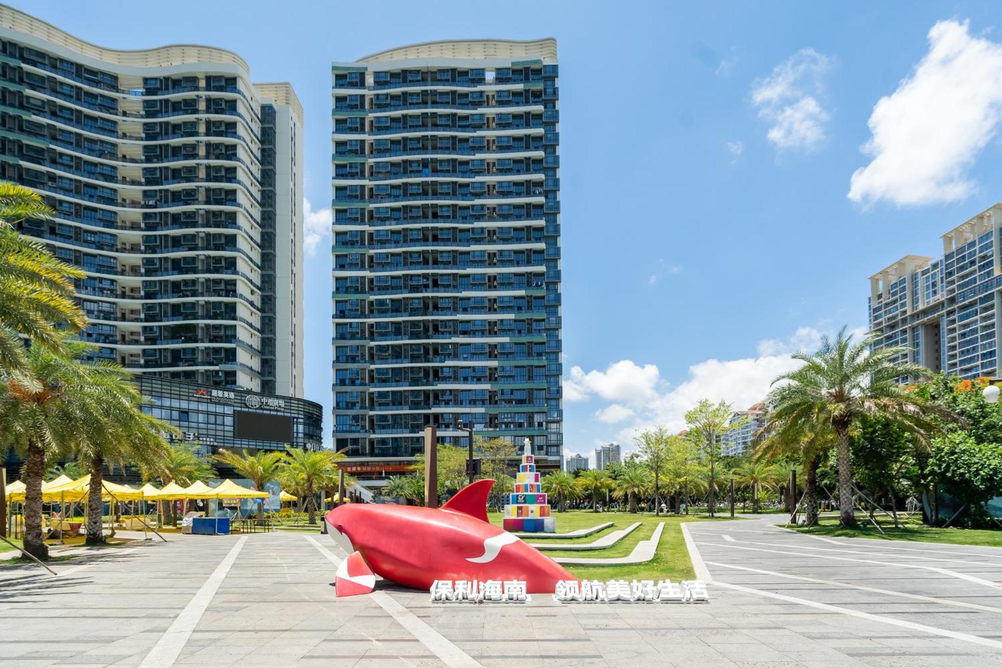 Poly Central Plaza By Boli At Sanya City Center#Near Joy City Екстериор снимка